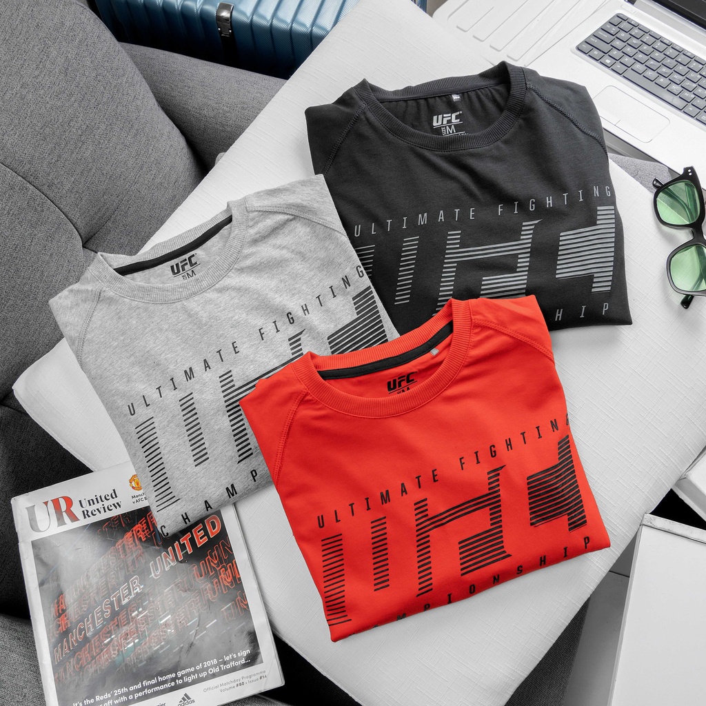 Áo tập training UFC-Đen