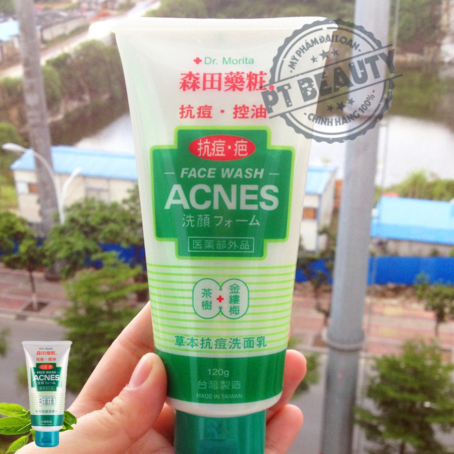Sữa Rửa Mặt Tràm Trà Dr Morita Tea Tree Oil Control Anti Acne Face Wash 150 gram