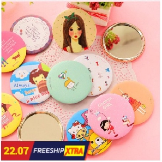 Gương tròn bỏ túi mini
