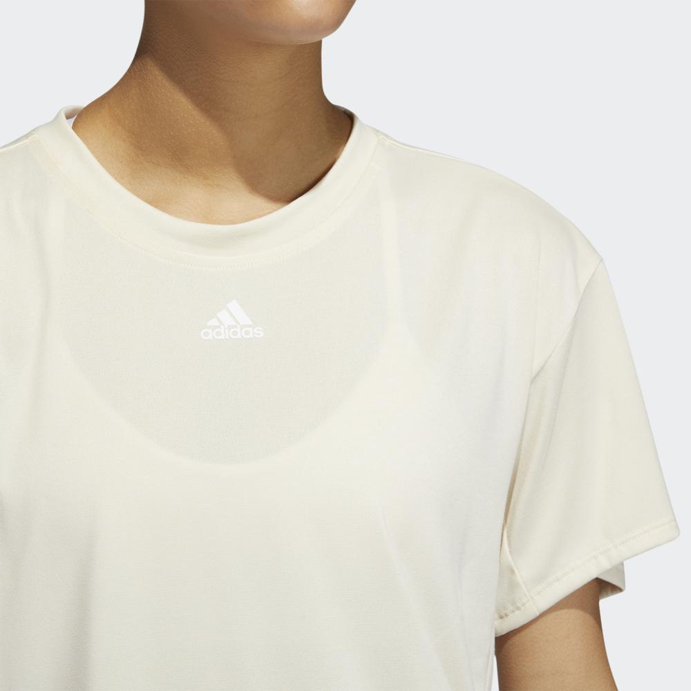 Áo Tee adidas TRAINING Nữ Áo Thun Tập Luyện 3 Sọc AEROREADY Màu trắng H51186