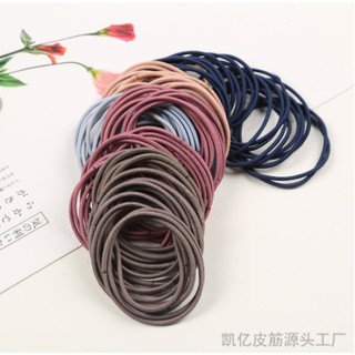 Sét 100 dây chun buộc tóc cho mẹ và bé