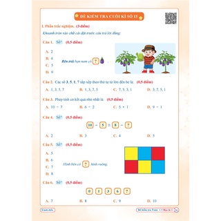 Sách - Đề Kiểm Tra Toán 1 - Học Kì 1 (Cánh Diều)