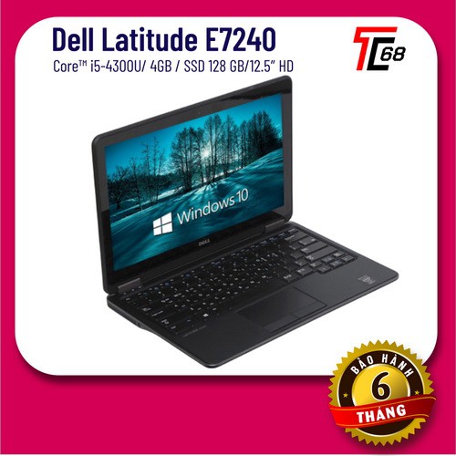 Máy tính xách tay Dell Latitude E7240 I5-4300U/4G/128G SSD/12.5" [LỖI ĐỔI MỚI TRONG 15 NGÀY] | BigBuy360 - bigbuy360.vn