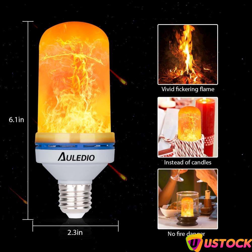 Đèn Led giả ngọn lửa đuôi đèn E27
