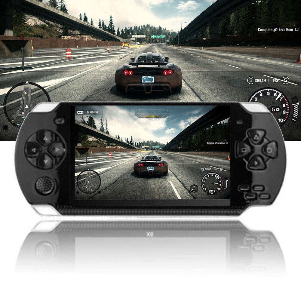 Máy Chơi Game Cầm Tay 4.3'' 8gb Psp 1000 Game Kèm Phụ Kiện