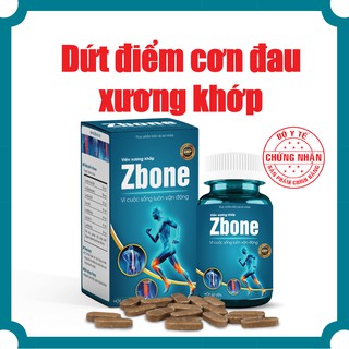 Viên uống xương khớp Zbone_Giảm đau nhức khớp, đau lưng, sưng khớp, thoái hóa khớp, đau mỏi vai gáy