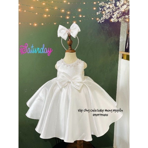 Váy công chúa Nhung Nguyễn set bóng