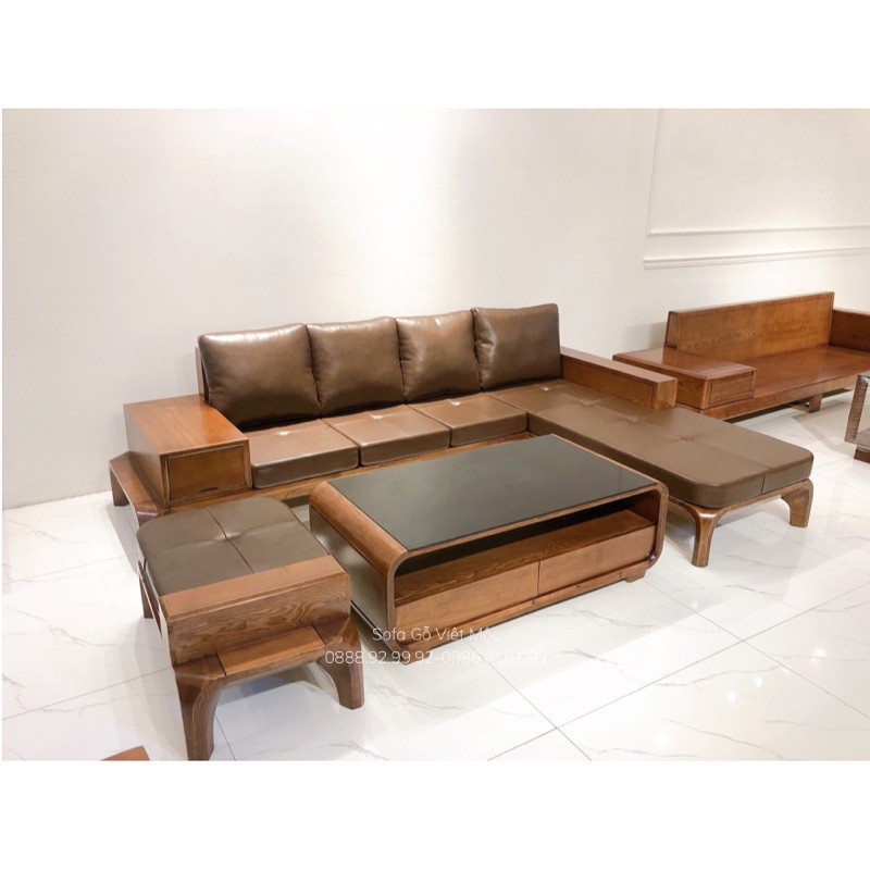 Sofa gỗ góc CH-26