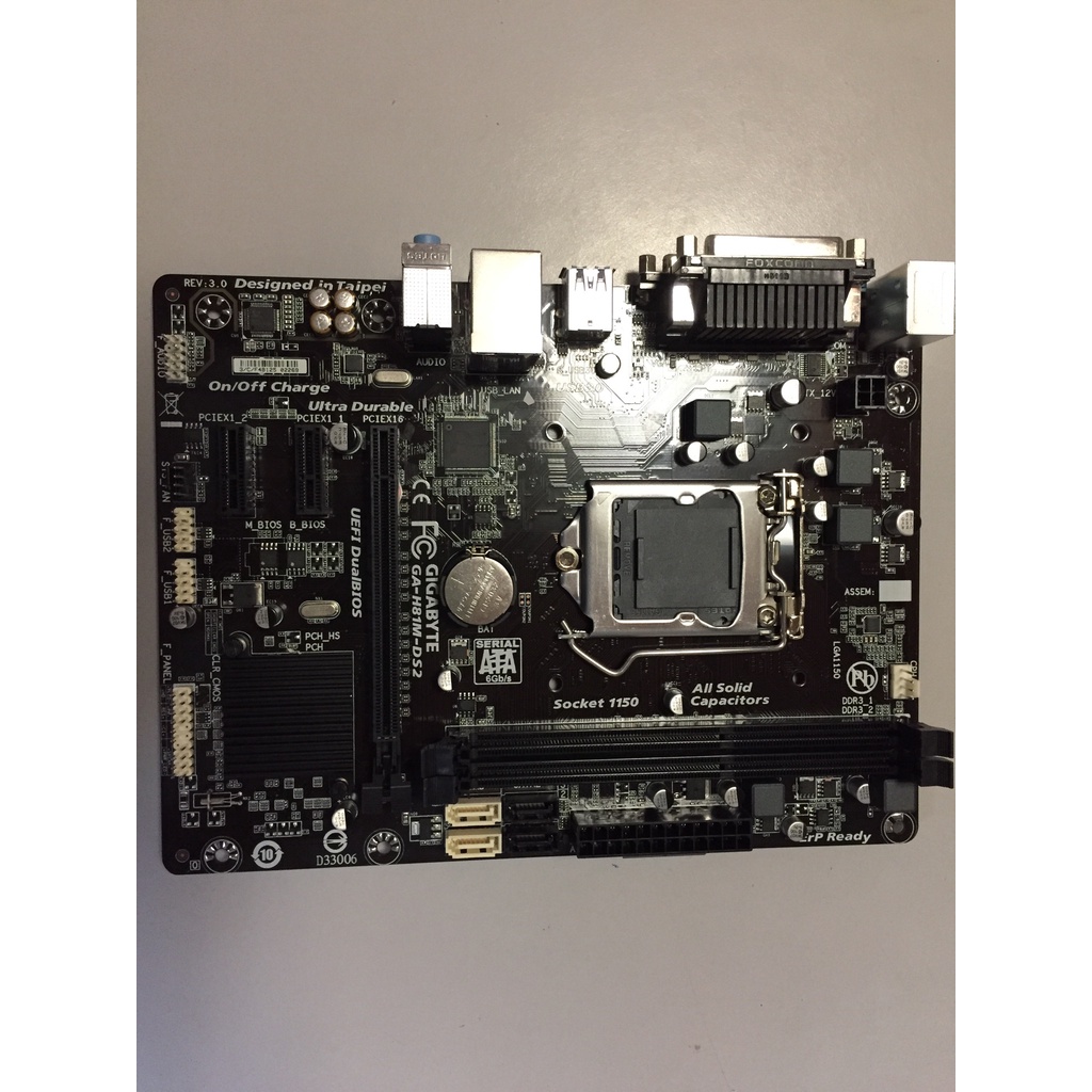 Main h81 gigabyte M-DS2 hàng nhập khẩu mới full box , bảo hành 24 tháng