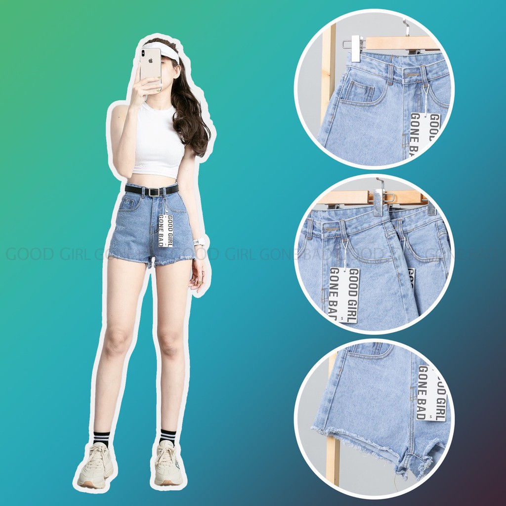 QUẦN ĐÙI NỮ TUA LAI, QUẦN SHORT BÒ JEAN TRƠN CÁ TÍNH | BigBuy360 - bigbuy360.vn