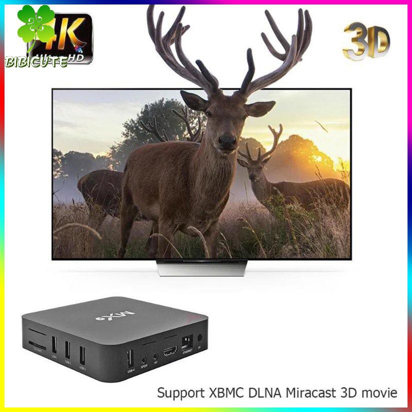 Bộ Đầu Thu Tín Hiệu Truyền Hình Mx9 5g 4k Tv Box 1.2ghz (0331)