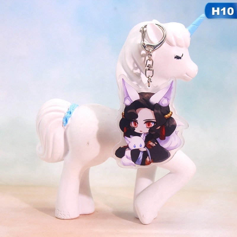 Tmdbyx Móc khoá nhựa acrylic hình anime thanh gươm diệt quỷ 2020 dùng làm quà tặng