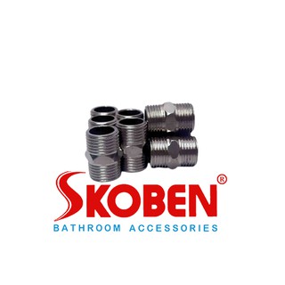 2 đầu nối ren ngoài inox 201 phi 21