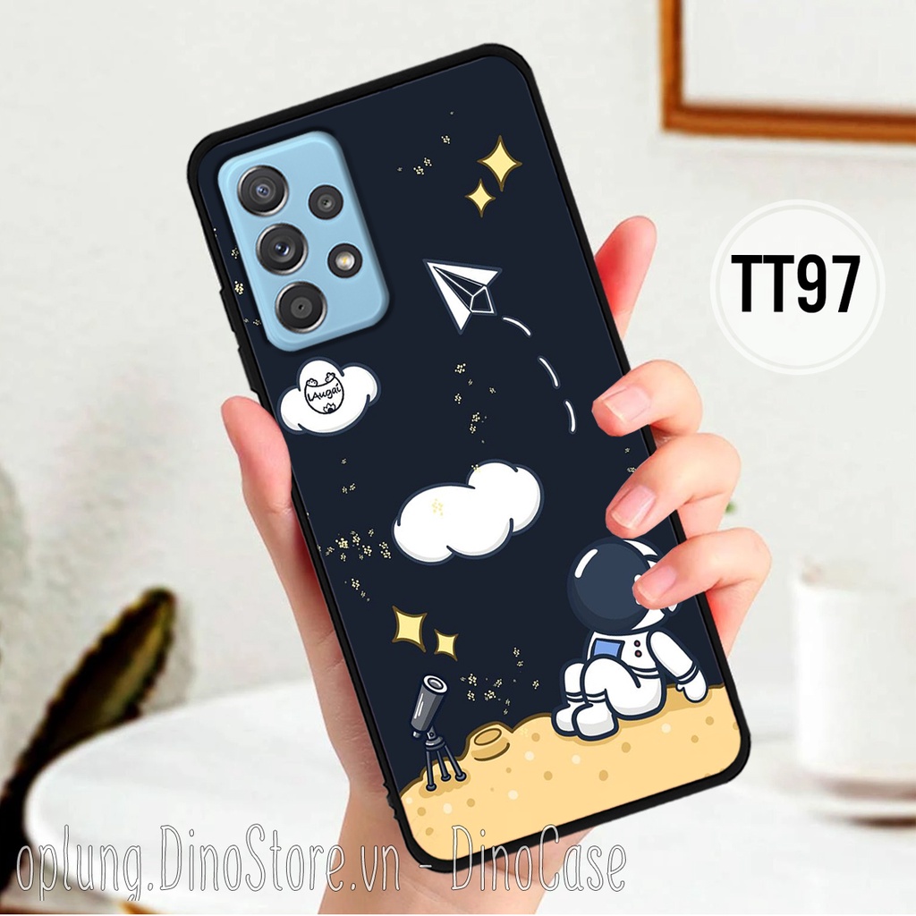 Ốp lưng Samsung  A13 / A23 / A52 / A52s 5G / A32 4G / A32 5G - Ốp Samsung hình phi hành gia hình vũ trụ dễ thương.