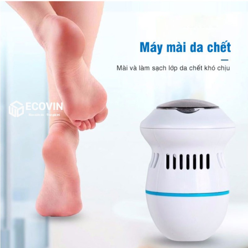 [Freeship] Máy Chà Gót Chân - Máy Chà Làm Sạch Lòng Bàn Chân, Loại Bỏ Da Thừa, Giảm Mùi Hôi, Lưu Thông, Tuần Hoàn Máu