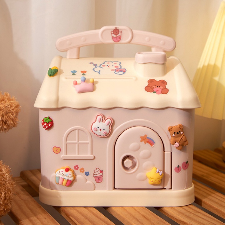 Két sắt mini tiết kiệm tiền hình ngôi nhà siêu dễ thương dành cho bé 💛𝒈𝒊𝒂𝒅𝒖𝒏𝒈𝒄𝒖𝒂𝒌𝒉𝒂𝒖𝟔𝟖💛