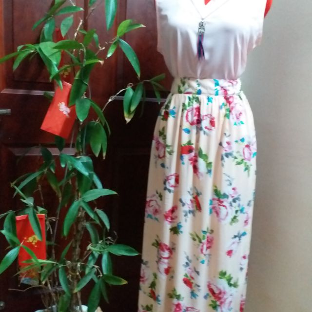 Đầm hoa voan (thaonguyen)