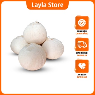 Dừa tươi dừa xiêm Bến Tre gọt sạch vỏ LAYLA STORE