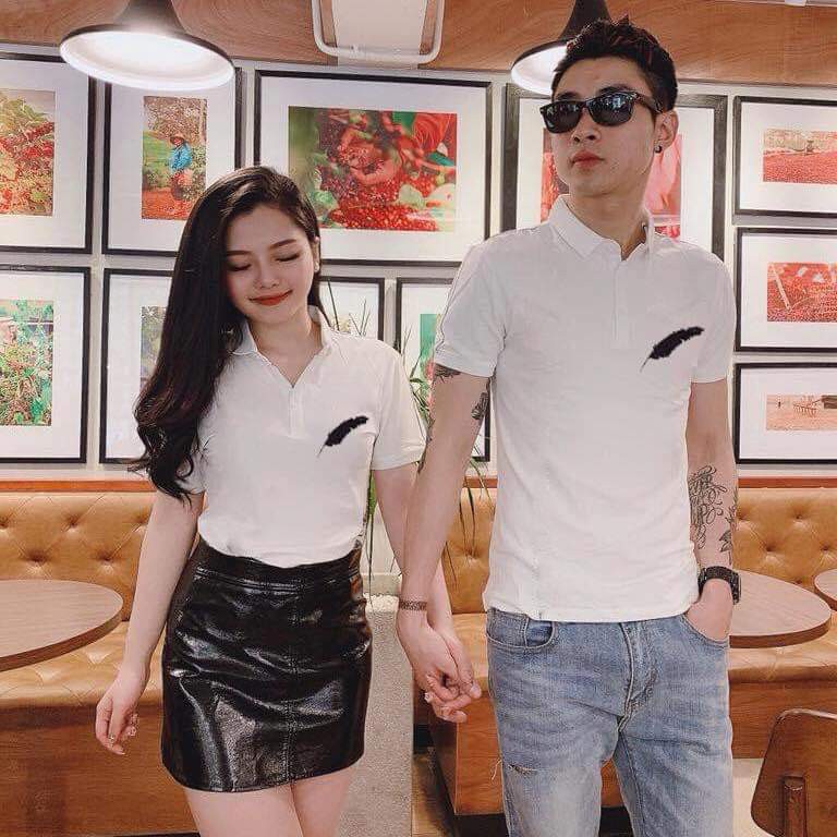 { GIÁ SỈ } ÁO ĐÔI THUN CÁ SẤU POLY THÁI BÊN NHAU