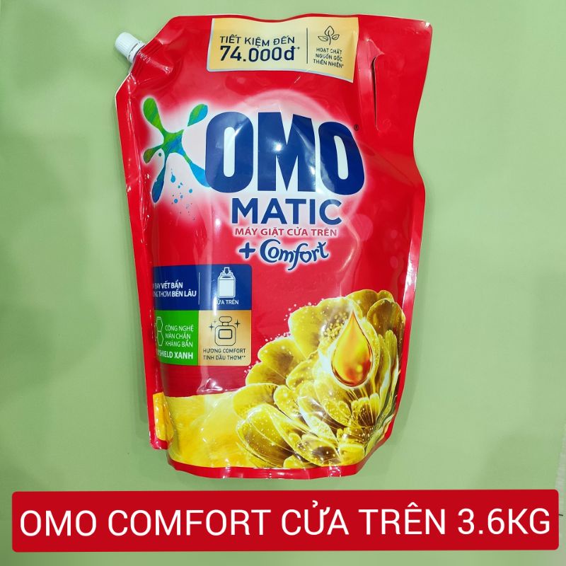 (MẪU MỚI)NƯỚC GIẶT OMO MATIC 3.6KG/3.9KG.