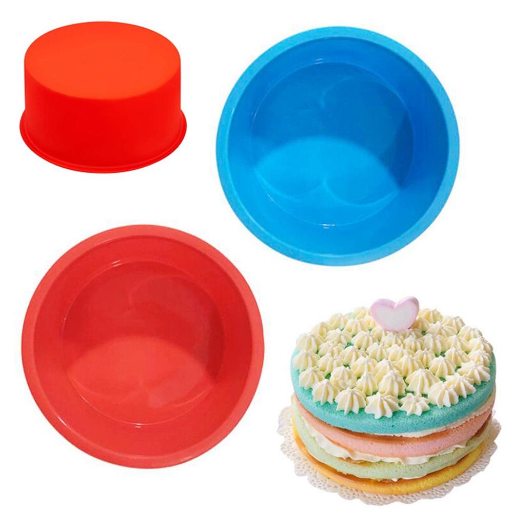 Khuôn Làm Bánh Mousse Tráng Miệng Hình Tròn Có Thể Tái Sử Dụng