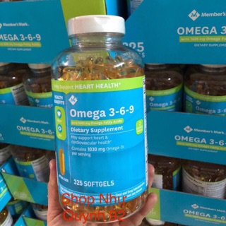 Viên uống Omega 369 Của Mỹ 325 viên