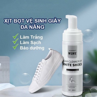 Chai xịt tạo bọt vệ sinh giày cao cấp