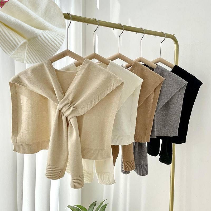 Khăn choàng len nữ dệt kim phong cách sành điệu thời trang mẫu mới hot trend JOLIVO