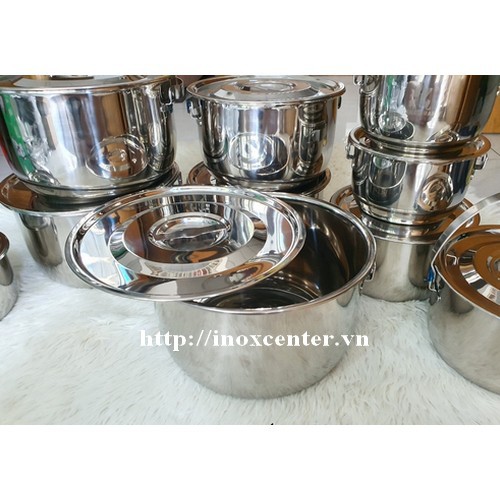 Thố inox có quai