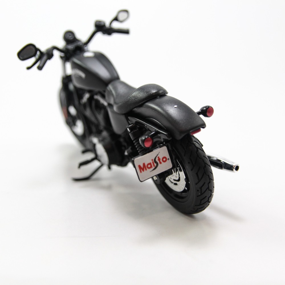 MÔ HÌNH XE HARLEY DAVIDSON 13 SPORTSTER IRON 883 FLAT BLACK 1:12 MAISTO MH-32326