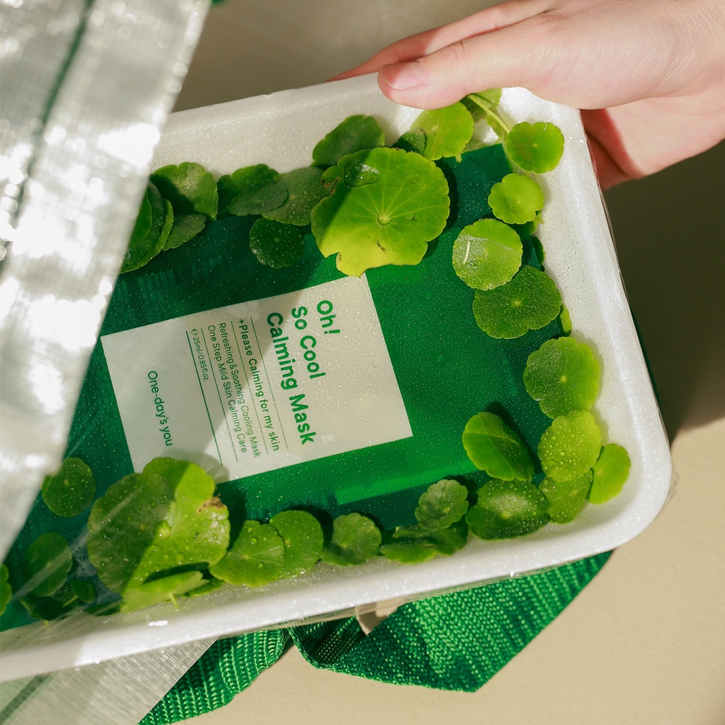 Mặt Nạ Mùa Hè Mát Da Không Gây Kích Ứng Da ONE DAY'S YOU Oh! So Cool Calming Facial Mask