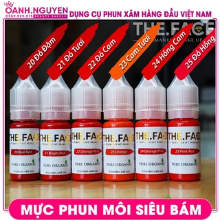 Mực Phun Môi Hữu Cơ Siêu Bám (Chính hãng The.Face)