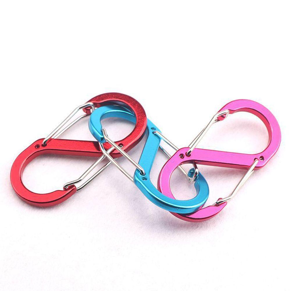 Set 5 Móc Khóa Chữ S Đa Năng Dùng Cho Các Hoạt Động Ngoài Trời