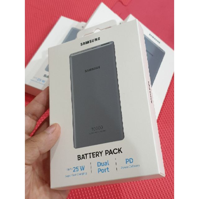 Pin sạc dự phòng Samsung EB-P3300 10,000mAh Sạc nhanh PD 2.0 25W IN/OUT USB-C - Hàng chính hãng