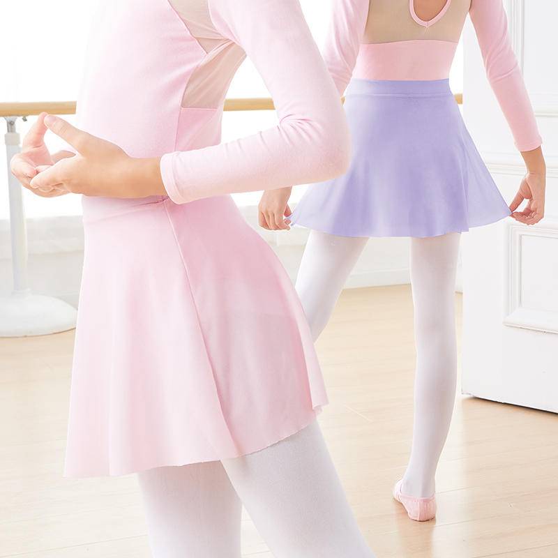 Chân Váy Múa Ba Lê Mềm Mại Xinh Xắn Cho Bé Gái