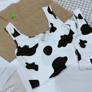 Áo croptop ba lỗ sát nách BS