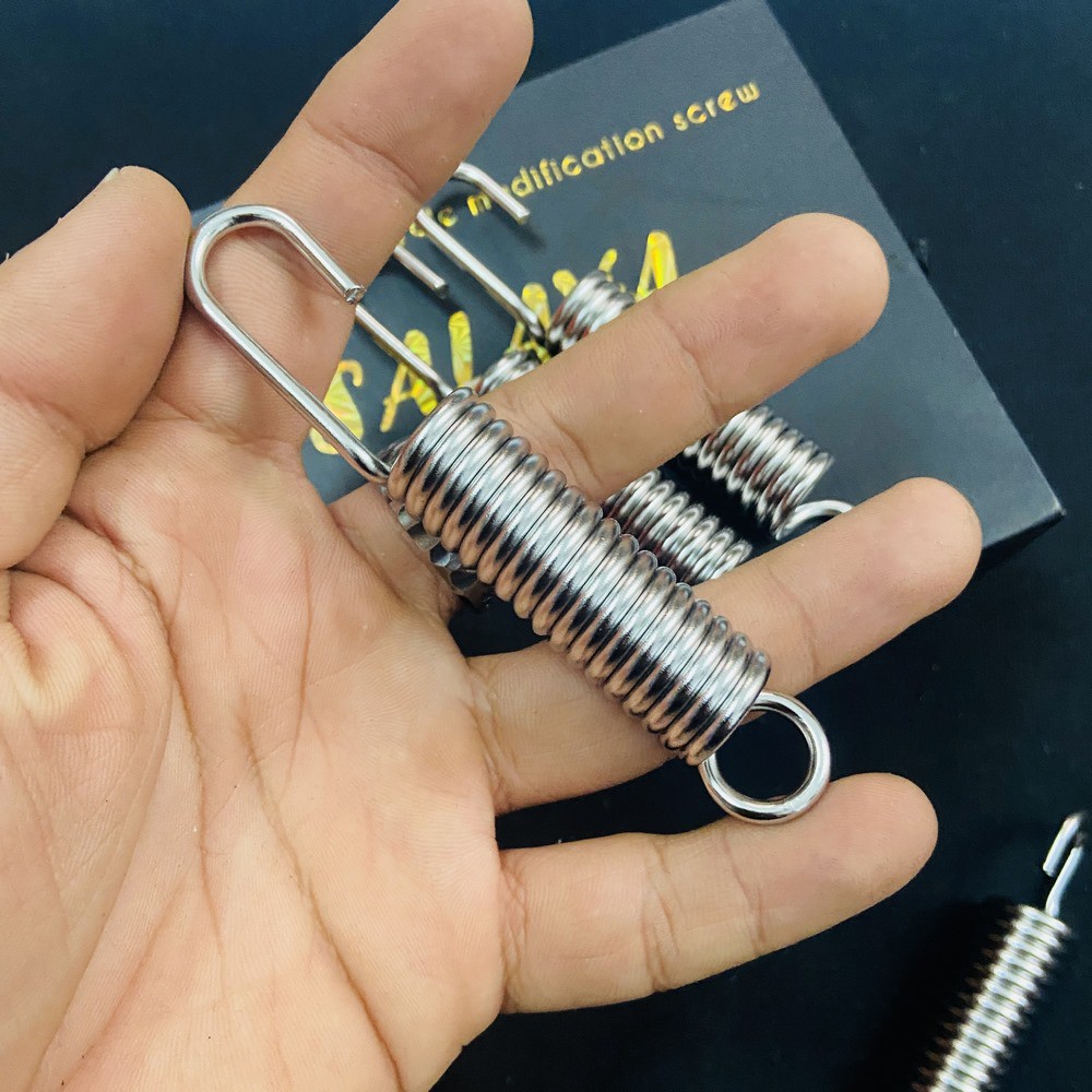 LÒ XO CHỐNG ĐỨNG VÀ CHỐNG NGHIÊNG CHO CÁC DÒNG XE HONDA INOX 304 BAO SÁNG BÓNG