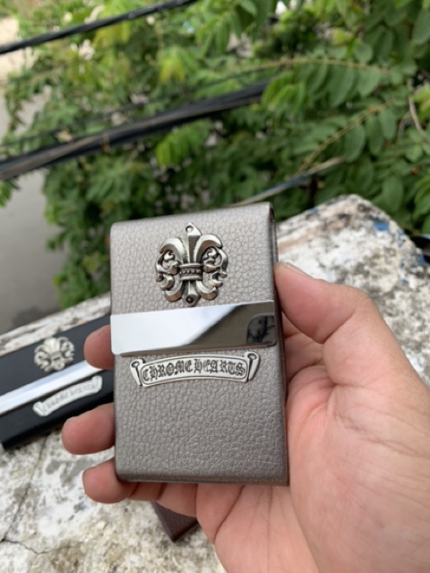 Ví đựng thẻ ngân hàng/cardvisit Chrome Hearts 02