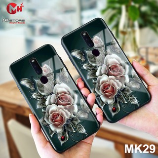 Ốp lưng kính cường lực cho oppo f11/ f11 pro - mk29