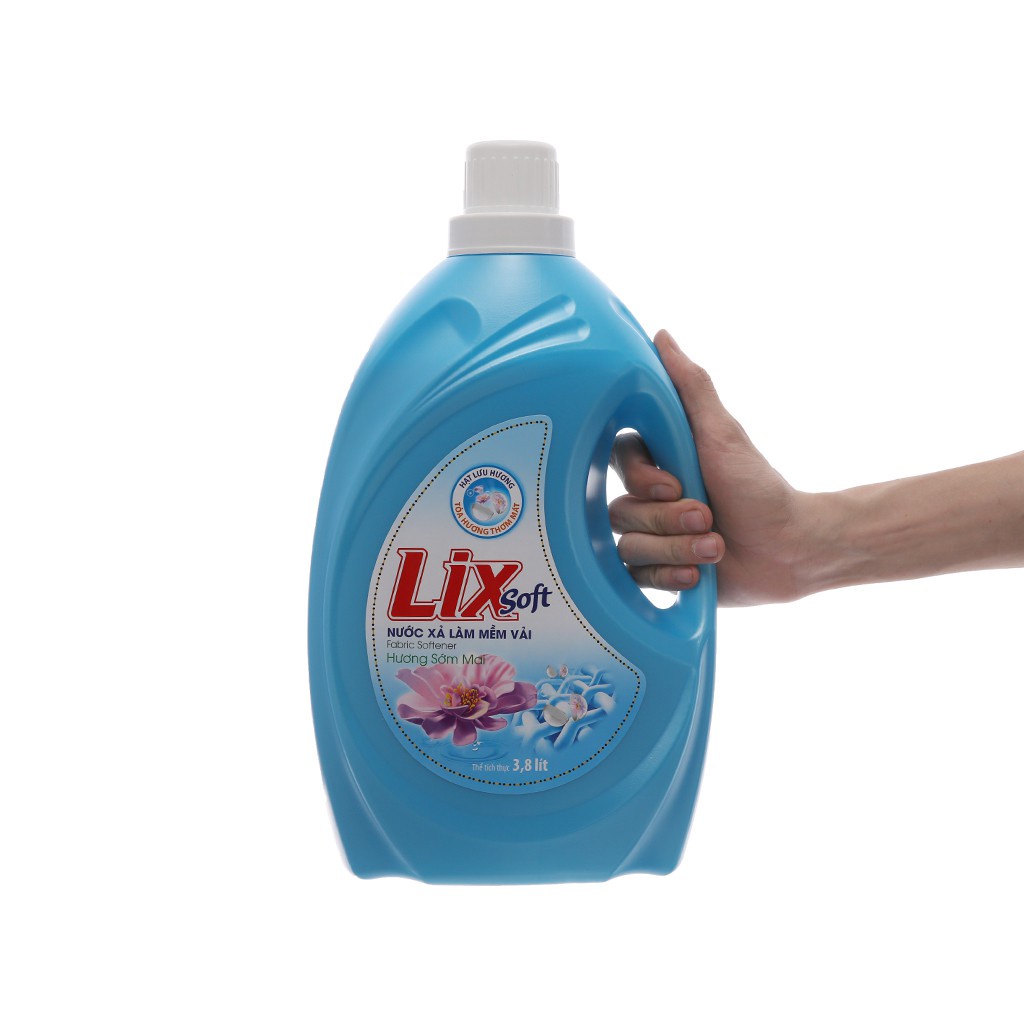 Nước Xả Vải LIX Hương Ban Mai 3.6L LSF36 - Lưu hương trên từng sợi vải