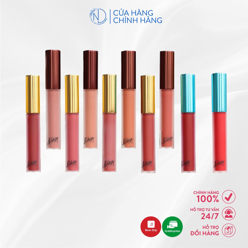 [ Nk Hàng Chính Hãng ] Son kem lì Bbia Last Velvet Lip Tint Version 1- 8 Công Ty Phân Phối Nam Đăng