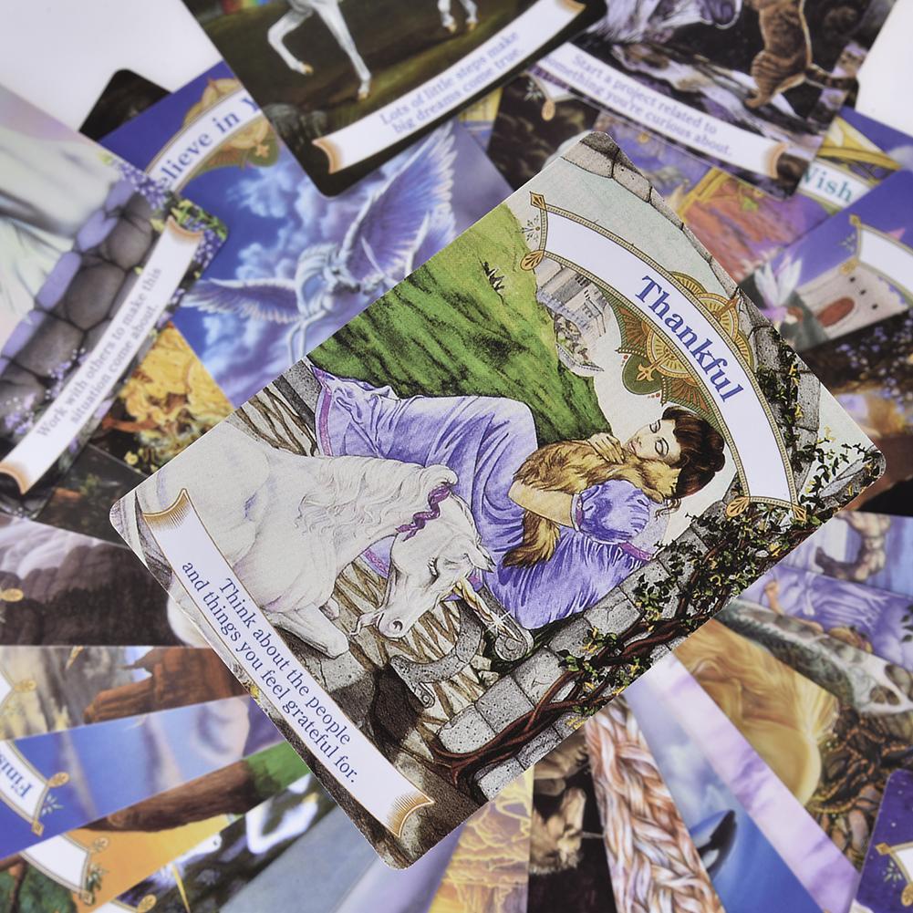 Set 44 thẻ bài tarot hình kỳ lân xinh xắn