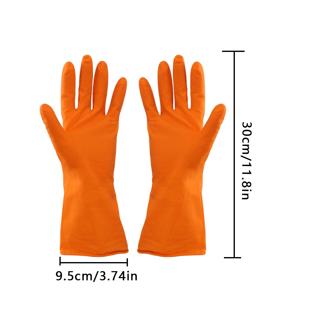 Găng Tay Latex Mỏng Chống Thấm Nước Dùng Rửa Chén/Làm Vườn/Làm Vườn
