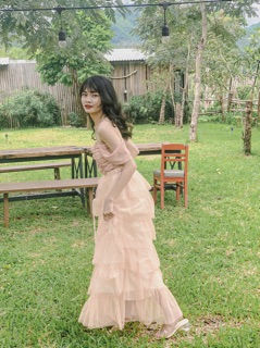 Set đầm nude ảnh thật tự chụp
