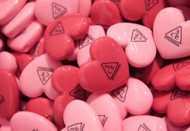 Son Dưỡng Môi 3CE Heart Pot Lip STYLENANDA - Hàn Quốc