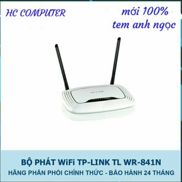 TP-LINK 841n Mới 100% v14 mới nhất Chính Hãng Bh 24T(hàng có sẵn) | BigBuy360 - bigbuy360.vn