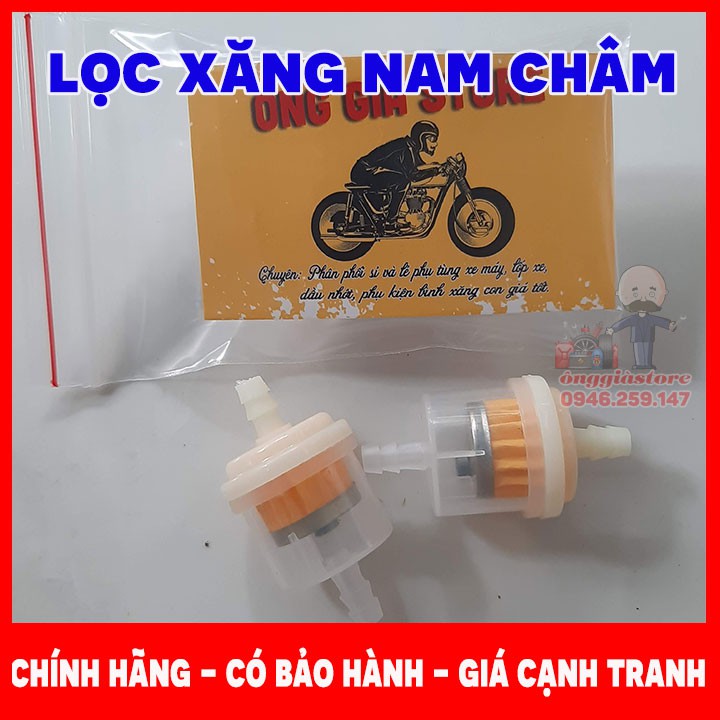 LỌC XĂNG NAM CHÂM HÚT SẠCH CẶN KIM LOẠI - NHỰA TỐT PT420