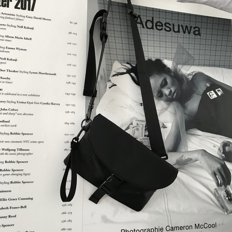 Túi đựng điện thoại đeo chéo màu trơn thời trang nam nữ 22784