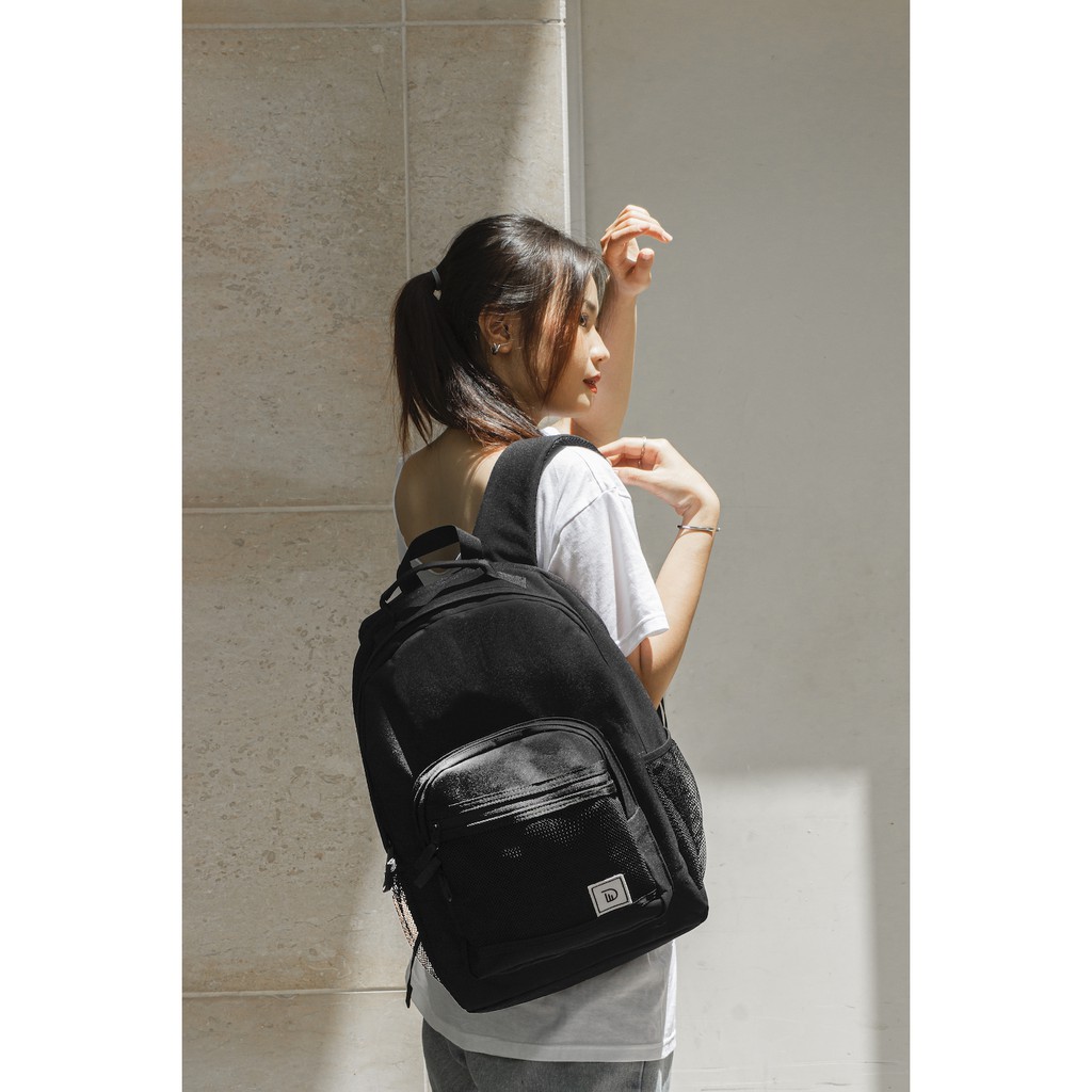 Balo thời trang unisex chất liệu chống thấm nước DIM Campus Backpack