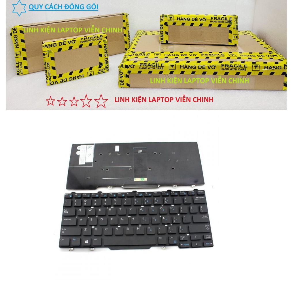 Bàn phím laptop Dell Latitude 3340 3350, Latitude E5450 E5470 E7450 E7470, Latitude 5480 E5480 5490 E5490 7480 - 3340